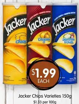 Spudshed Jacker Chips Varieties offer