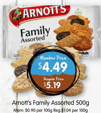 Spudshed Arnott's Family Assorted offer