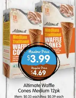 Spudshed Altimate Waffle Cones Medium offer