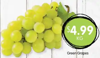 Spudshed Green Grapes offer