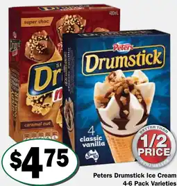 Friendly Grocer Peters Drumstick Ice Cream offer