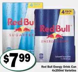 Friendly Grocer Red Bull Energy Drink Can offer