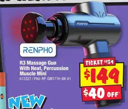 JB Hi-Fi R3 Massage Gun offer