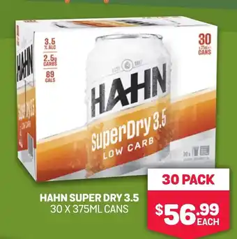 SipnSave Hahn super dry offer