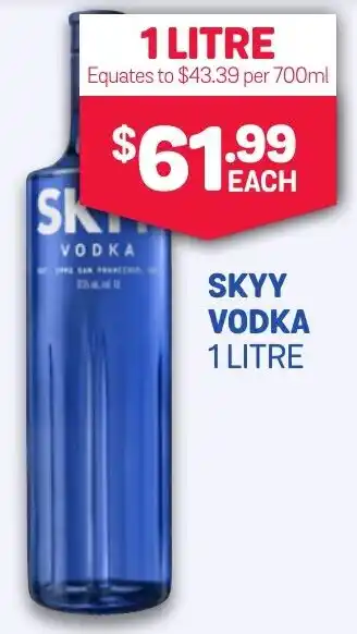 SipnSave Skyy vodka offer