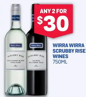 SipnSave Wirra wirra scrubby rise wines offer