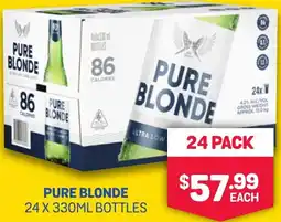 SipnSave Pure blonde offer