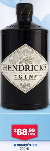 SipnSave Hendrick's gin offer