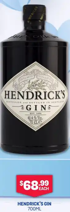 SipnSave Hendrick's gin offer