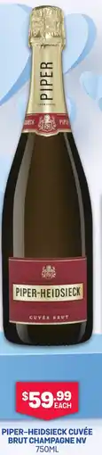 SipnSave Piper heidsieck cuvée brut champagne nv offer