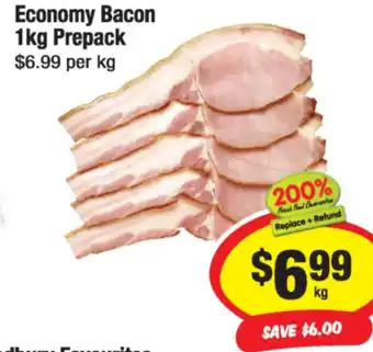 CORNETTS Economy Bacon offer