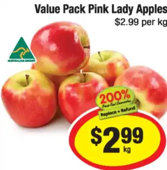 CORNETTS Value Pack Pink Lady Apples offer