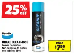 Autobarn Brake clean 400g offer