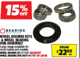 Autobarn Wheel bearing kits & wheel bearing hub assembly offer