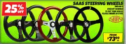 Autobarn Saas steering wheels offer