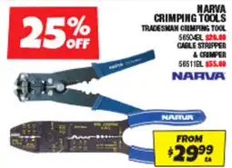 Autobarn Narva crimping tools offer