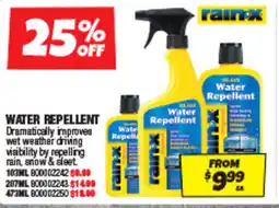 Autobarn Water Repellent offer