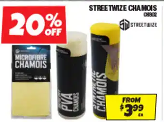 Autobarn Streetwize chamois offer