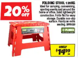 Autobarn Folding stool offer