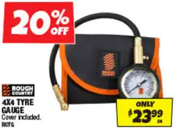 Autobarn 4x4 tyre gauge offer