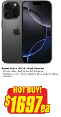 The Good Guys iPhone 16 Pro 128GB offer