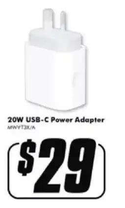 The Good Guys 20W USB-C Power Adapter offer