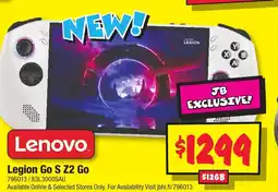 JB Hi-Fi Legion Go S Z2 Go offer