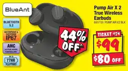 JB Hi-Fi Pump Air X 2 True Wireless Earbuds offer