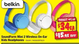 JB Hi-Fi SoundForm Mini 2 Wireless On-Ear offer