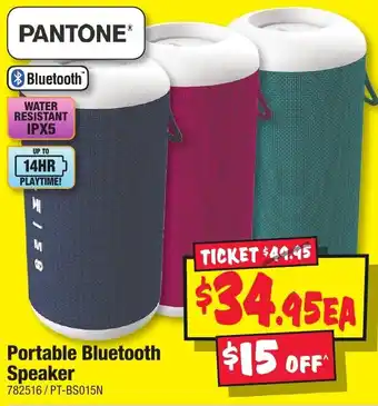 JB Hi-Fi Portable Bluetooth Speaker offer