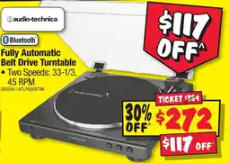 JB Hi-Fi Fully automatic belt drive turntable offer