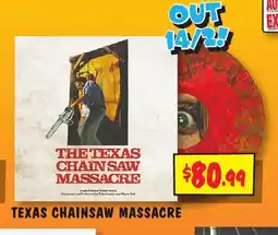 JB Hi-Fi Texas chainsaw massacre offer