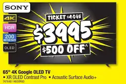 JB Hi-Fi 65" 4K Google OLED TV offer