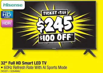 JB Hi-Fi 32 Full HD Smart LED TV offer