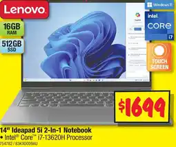 JB Hi-Fi 14 Ideapad 5i 2-In-1 Notebook offer