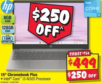 JB Hi-Fi 15 Chromebook Plus offer