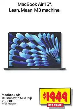 JB Hi-Fi MacBook Air 15inch with M3 Chip 256GB offer