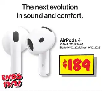 JB Hi-Fi AirPods 4 offer