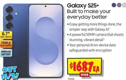 JB Hi-Fi Galaxy S25+ offer