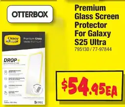 JB Hi-Fi Premium Glass Screen Protector For Galaxy S25 Ultra offer