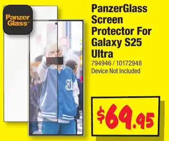 JB Hi-Fi PanzerGlass Screen Protector For Galaxy S25 Ultra offer