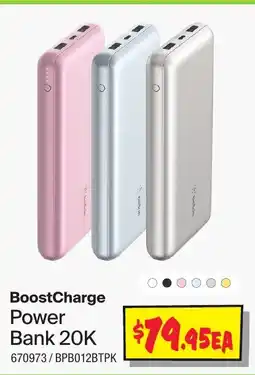 JB Hi-Fi BoostCharge Power Bank 20K offer