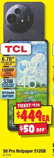 JB Hi-Fi 50 Pro Nxtpaper 512GB offer