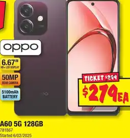 JB Hi-Fi A60 5G 128GB offer