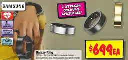 JB Hi-Fi Galaxy Ring offer