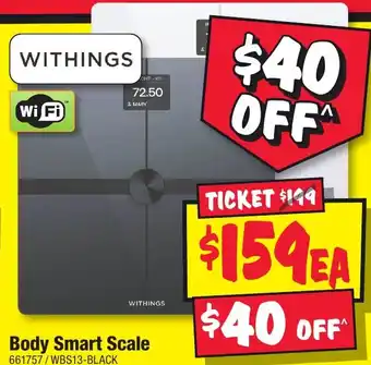 JB Hi-Fi Body Smart Scale offer