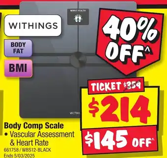 JB Hi-Fi Body Comp Scale offer