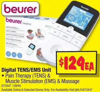 JB Hi-Fi Digital tens/ems unit offer