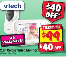 JB Hi-Fi 2.8" colour video monitor offer