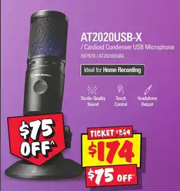 JB Hi-Fi AT2020USB-X offer